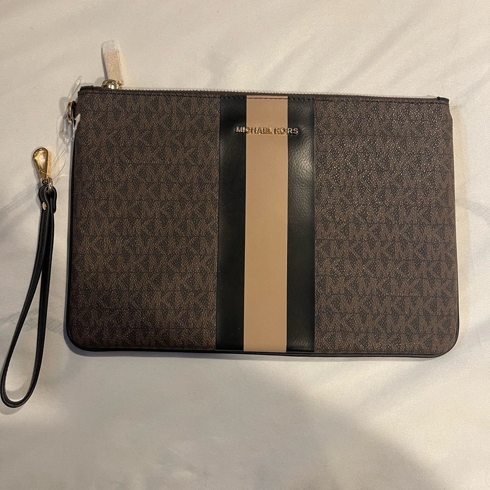 Michael Kors Brown and Black Wallet